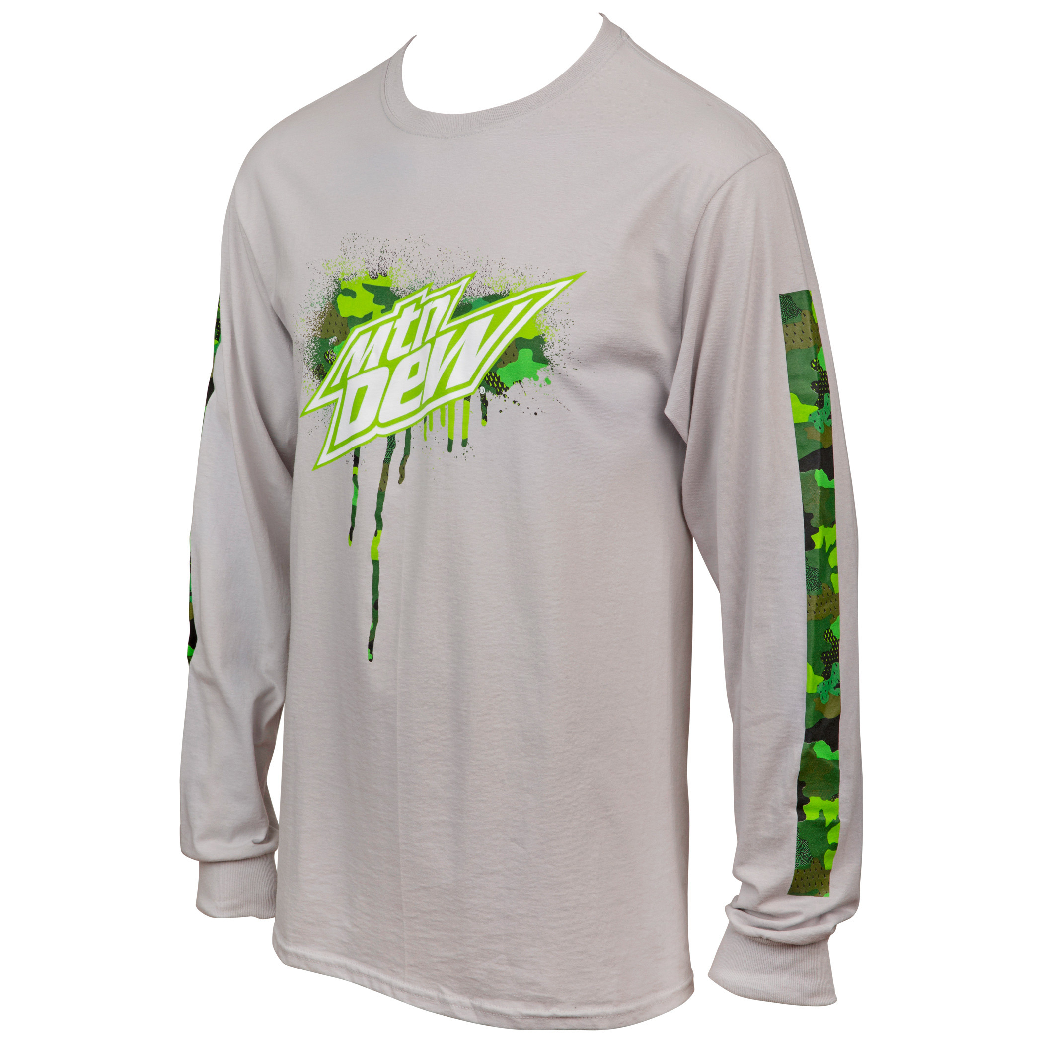 Mountain Dew Symbol Long Sleeve with Sleeve Prints
